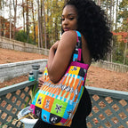 Lulu African Print Shoulder Bag