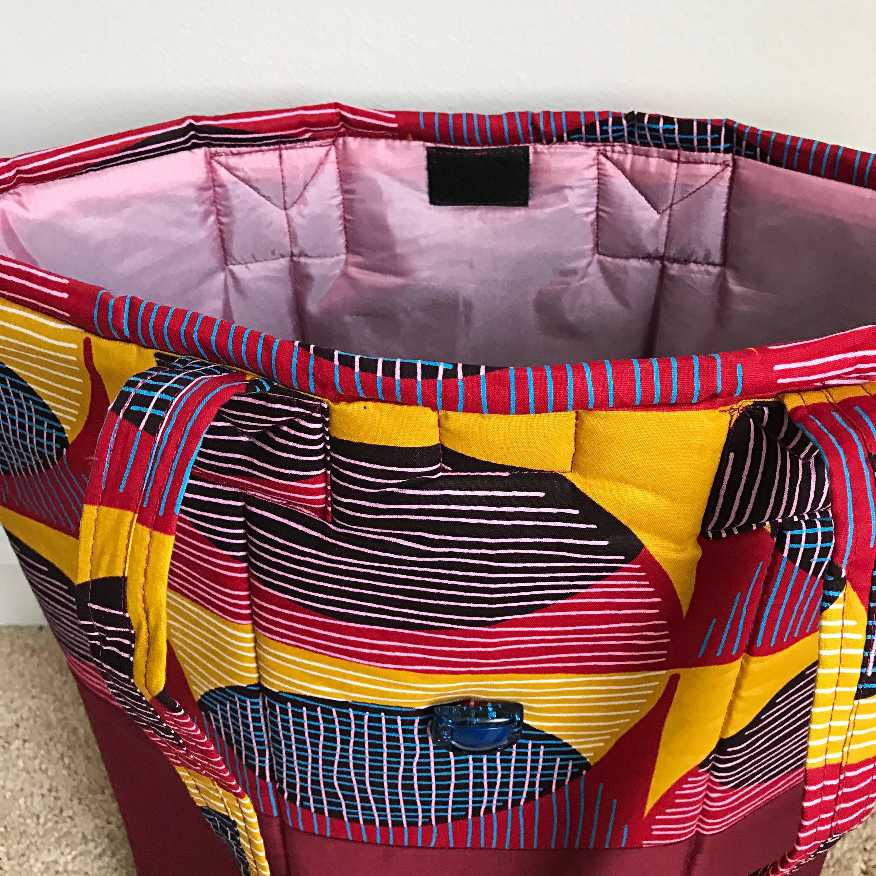 Arun African Print Shoulder Bag