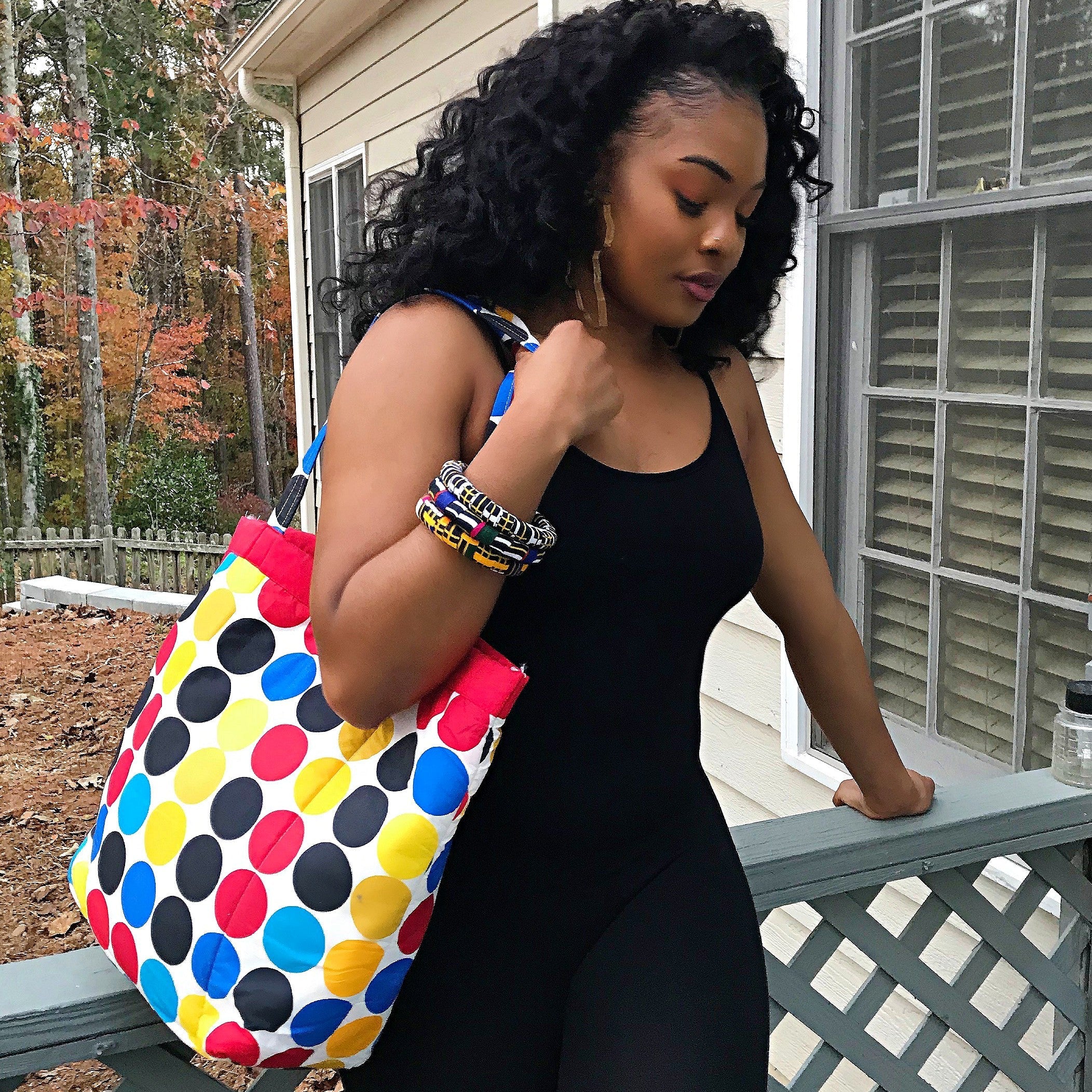 Penina African Print Shoulder Bag