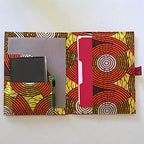African Handmade Document Holders / Portfolio Computer Case (Design/Color Varies)