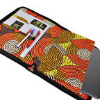 Handmade w/ Straw Fibers Document Holder/ Computer Bag / Portfolio