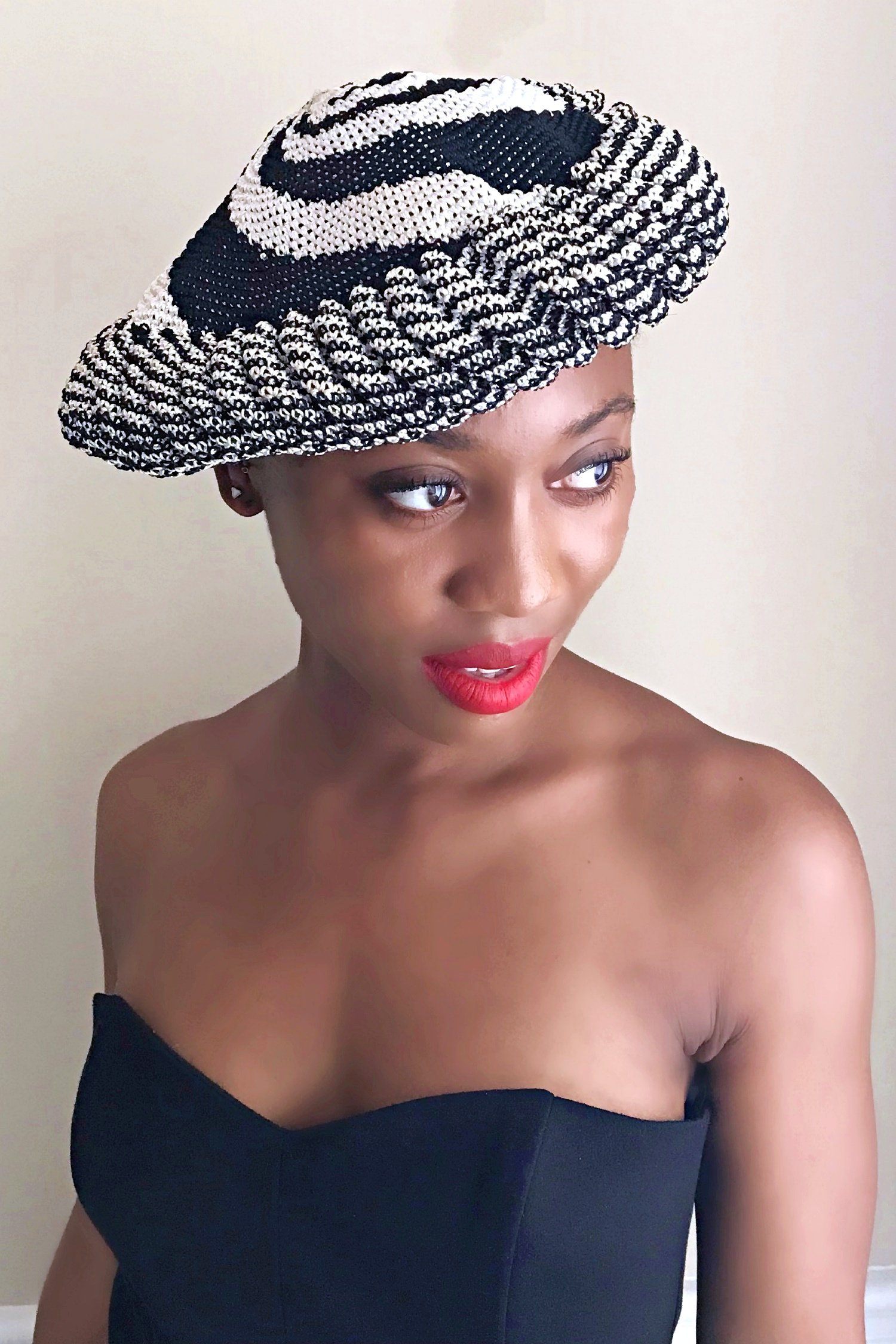 Unisex Bamileke Hand Woven Hat