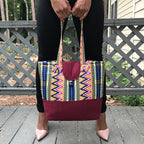Nahili Kente African Print Shoulder Bag