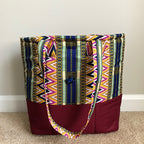 Nahili Kente African Print Shoulder Bag