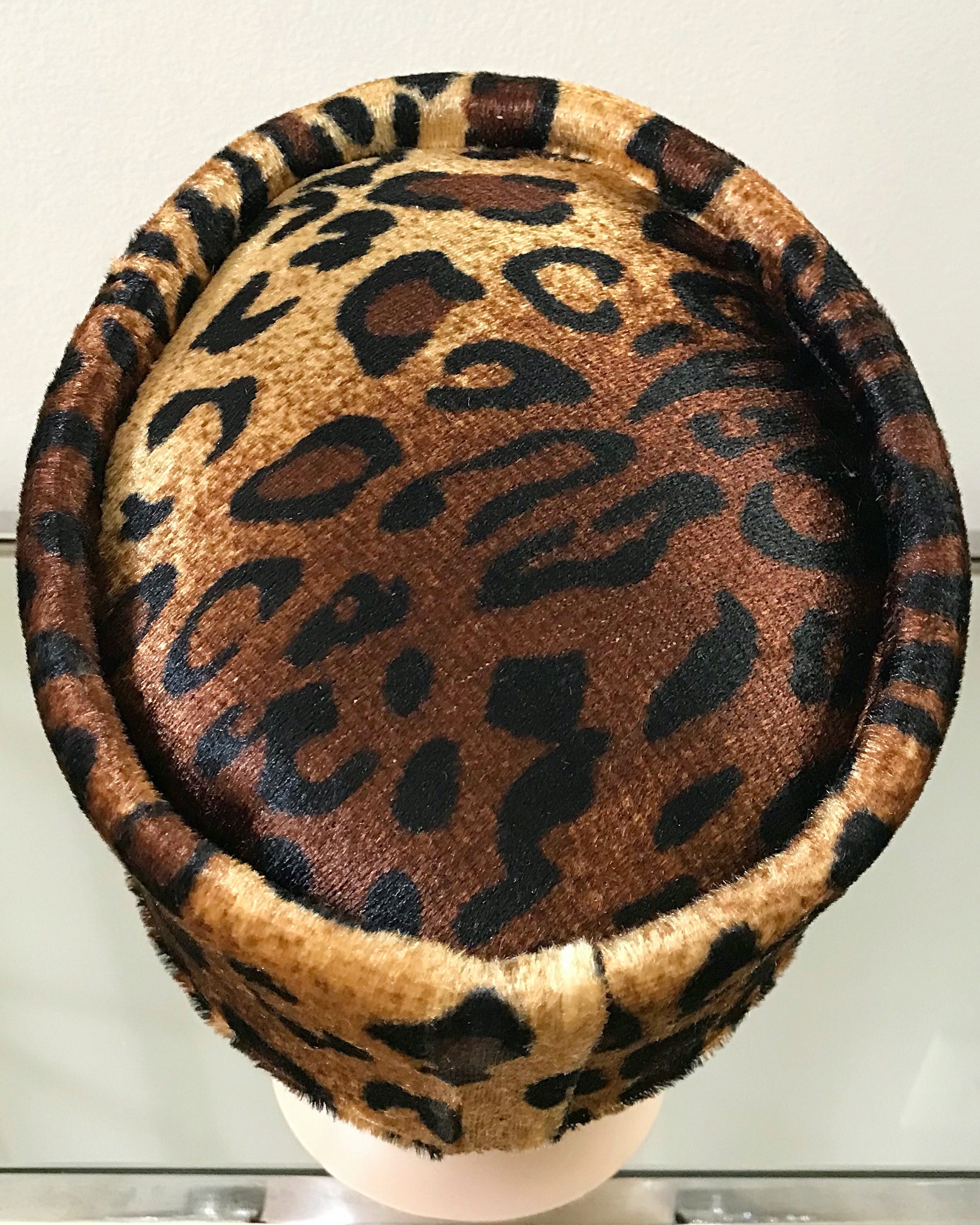 Cheetah Print African Kufi Hat for Men