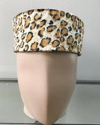 Leopard Velvet Hat for Men