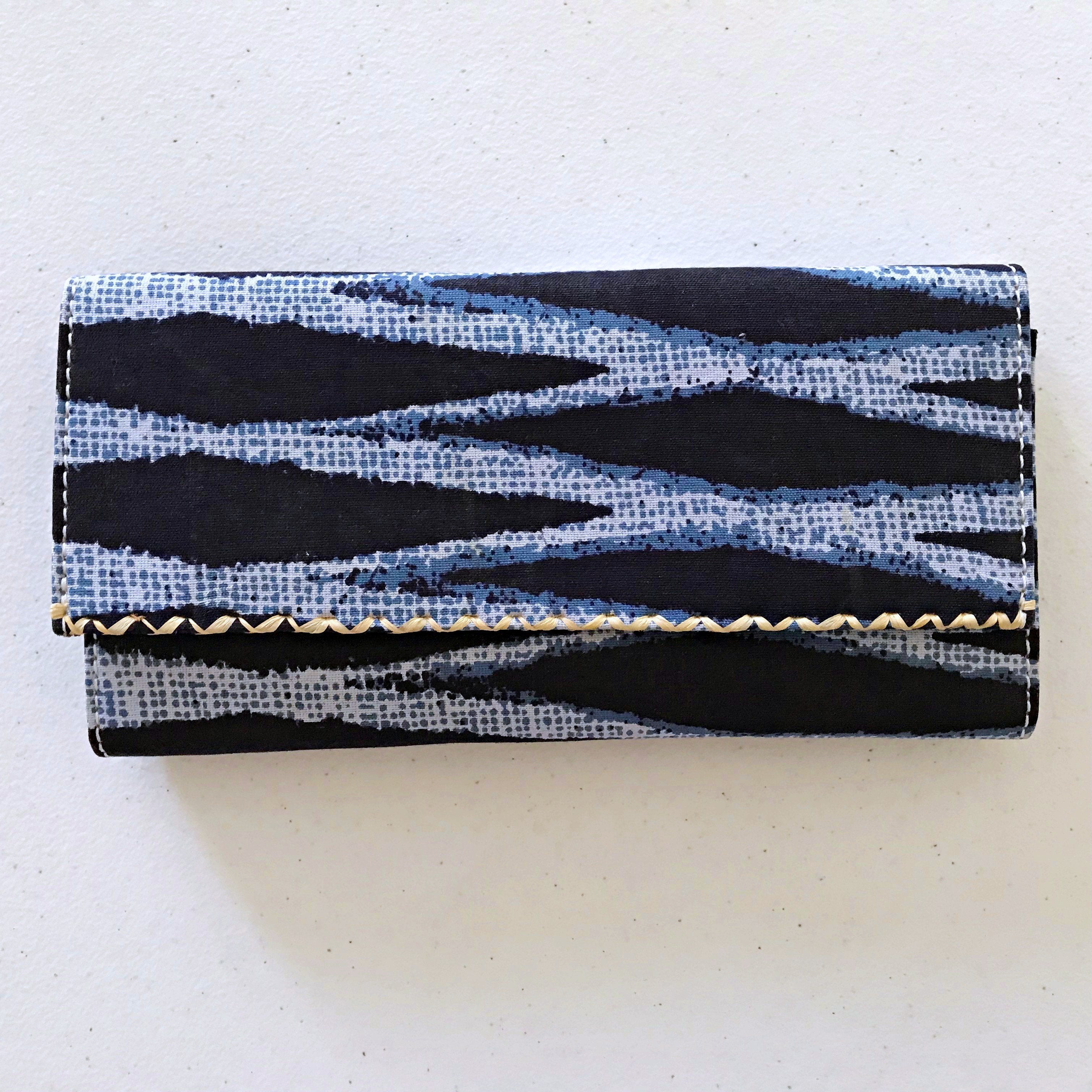 Bandjoun Bamileke African Print Purse Wallet