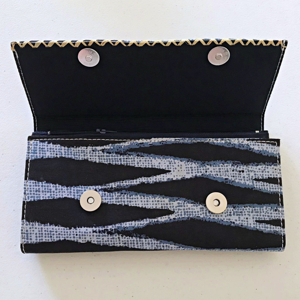 Bandjoun Bamileke African Print Purse Wallet