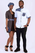 Bandjoun Bamileke Fabric African Print Purse Wallet