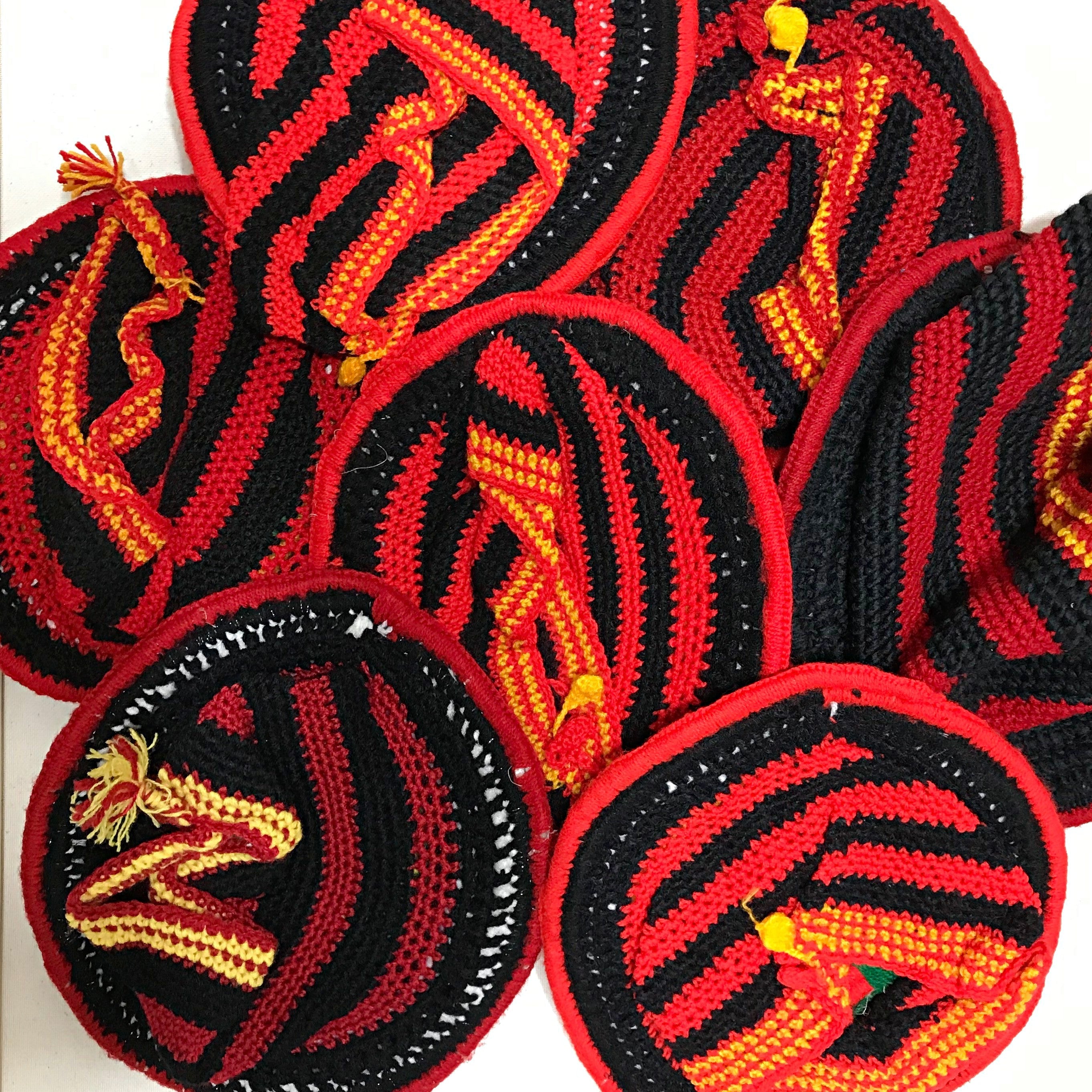 Toghu Bamenda Handwoven Traditional Attire Hat