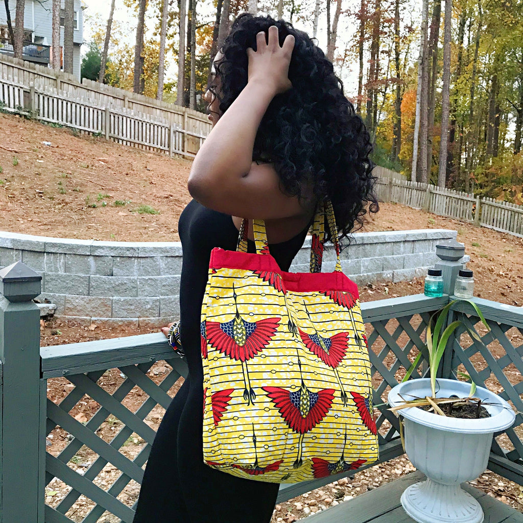 Malaika African Print Shoulder Bag